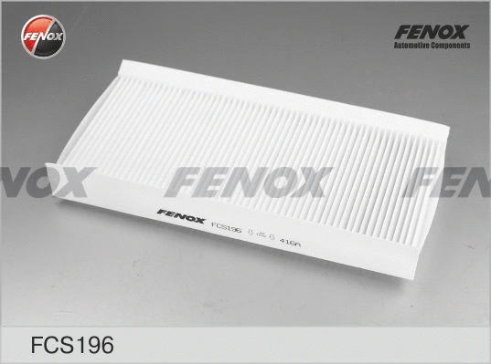 Filtre, air de l'habitacle FENOX FCS196