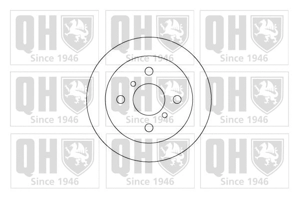 Disque de frein QUINTON HAZELL BDC4626