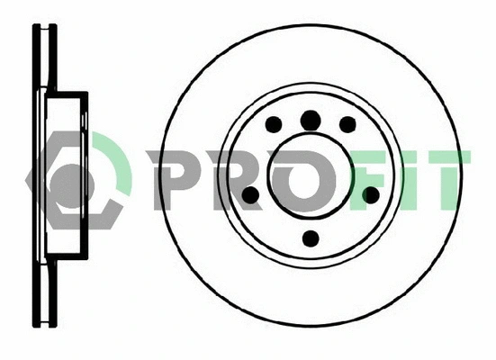 Disque de frein PROFIT 5010-0258