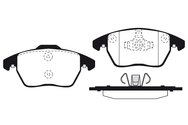 Kit de plaquettes de frein, frein à disque RAICAM RA.0919.2
