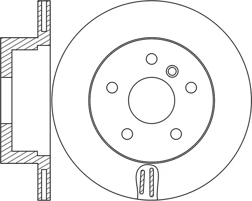 Disque de frein FIT FR1049V