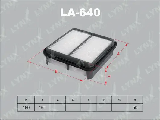 Filtre à air LYNXAUTO LA-640