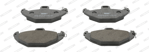 Kit de plaquettes de frein, frein à disque FERODO FDB1278