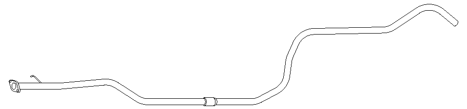Tuyau d'échappement Vellerand 10216
