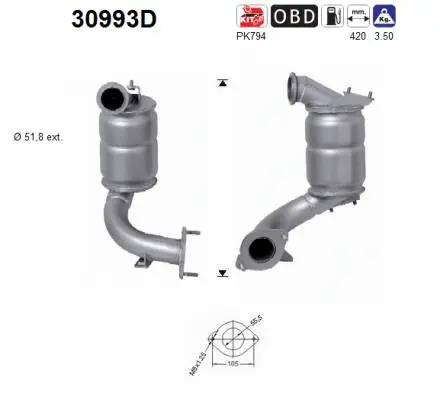 Catalyseur AS 30993D