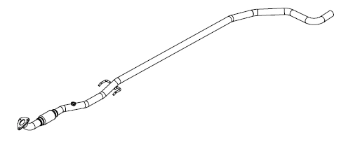 Tuyau d'échappement Vellerand 14415