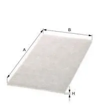 Filtre, air de l'habitacle UNIFLUX FILTERS XC166KIT