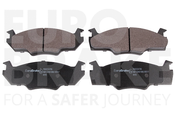 Kit de plaquettes de frein, frein à disque EUROBRAKE 5502224709