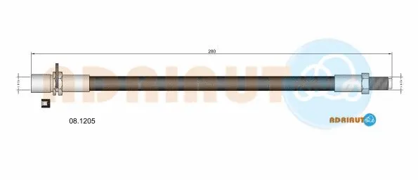 Flexible de frein ADRIAUTO 08.1205