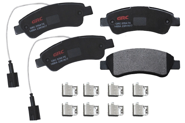Kit de plaquettes de frein, frein à disque GRC - Ultra Brakes GMD1490A