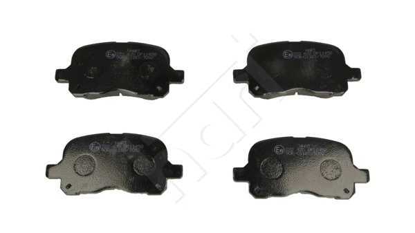 Kit de plaquettes de frein, frein à disque HART 222 420