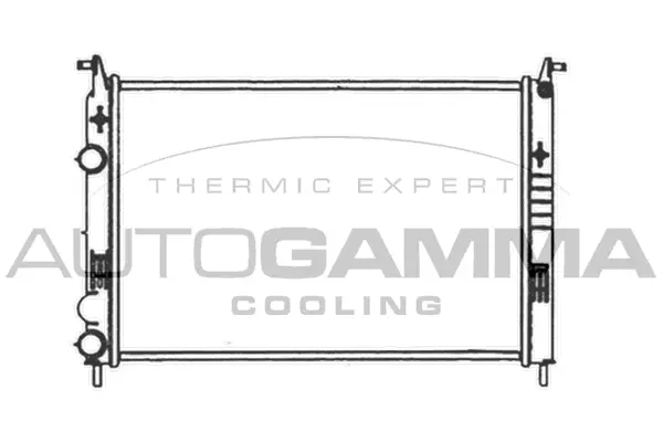 Radiateur, refroidissement du moteur AUTOGAMMA 103967