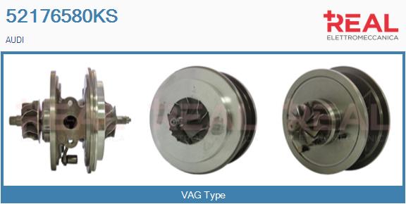 Groupe carter, turbocompresseur REAL 52176580KS