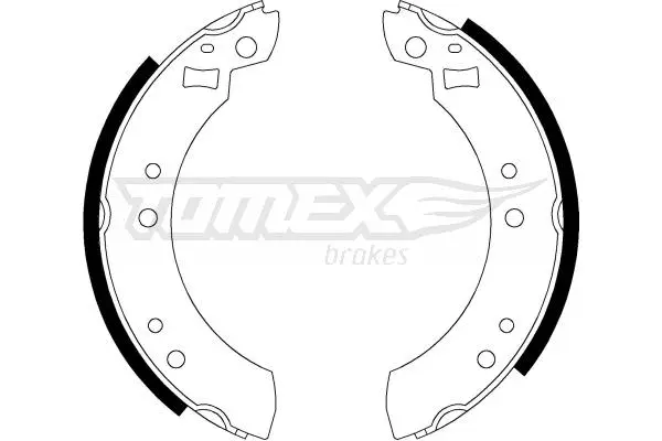 Jeu de mâchoires de frein TOMEX Brakes TX 21-13