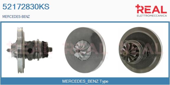 Groupe carter, turbocompresseur REAL 52172830KS
