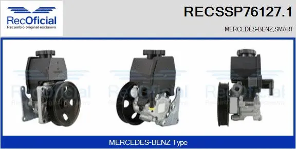 Pompe hydraulique, direction RECOFICIAL RECSSP76127.1