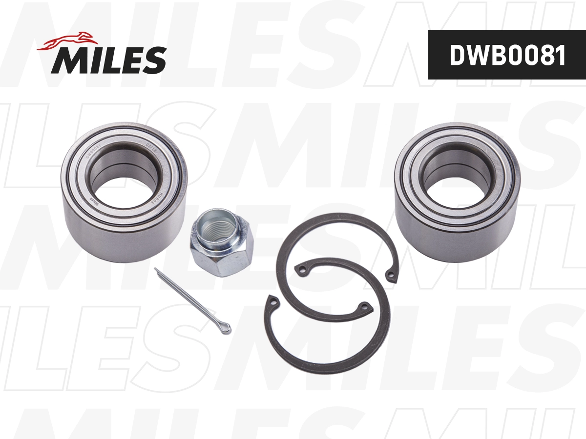 Kit de roulements de roue MILES DWB0081