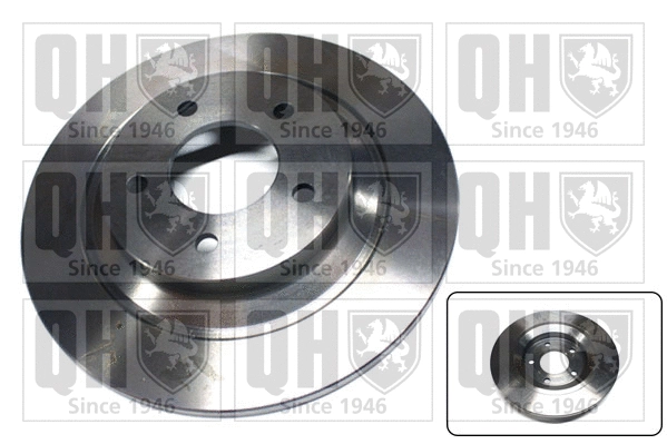 Disque de frein QUINTON HAZELL BDC5512