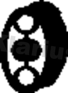 Suspension, échappement KLARIUS 420599