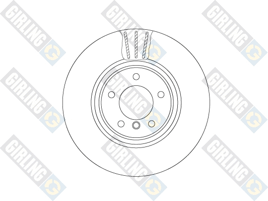 Disque de frein GIRLING 6066095