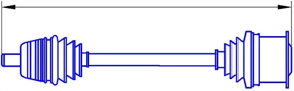Arbre de transmission SERCORE 22350