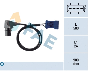 Capteur d'angle, vilebrequin FAE 79379