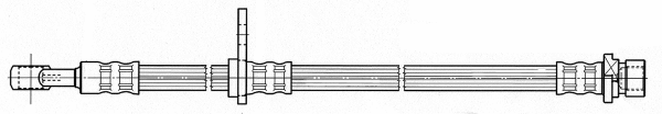 Flexible de frein CEF 512275