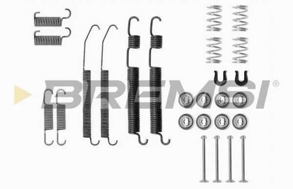 Kit d'accessoires, mâchoire de frein BREMSI SK0762