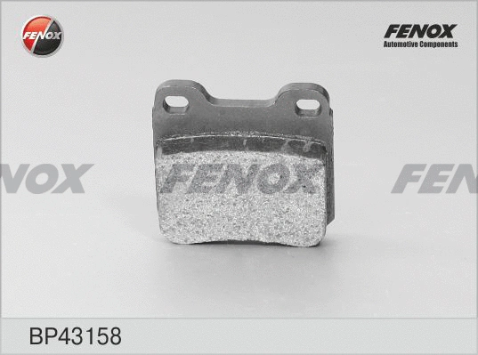 Kit de plaquettes de frein, frein à disque FENOX BP43158