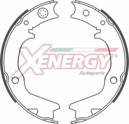 Jeu de mâchoires de frein AP XENERGY X50483