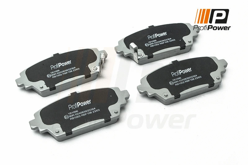 Kit de plaquettes de frein, frein à disque ProfiPower 1B1096