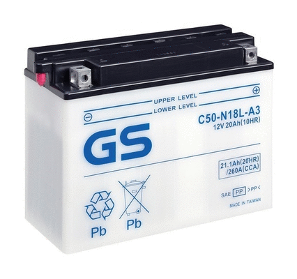 Batterie de démarrage GS GS-C50-N18L-A3