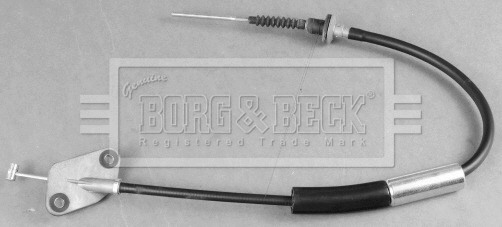 Tirette à câble, commande d'embrayage BORG & BECK BKC2034