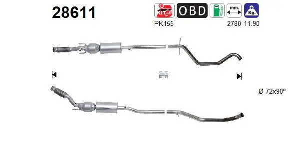 Catalyseur AS 28611