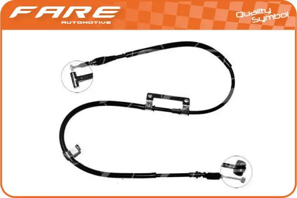 Tirette à câble, frein de stationnement FARE-CO 18450