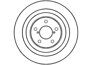 Disque de frein ABTEX BD1333V