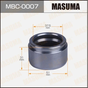 Piston, étrier de frein MASUMA MBC-0007