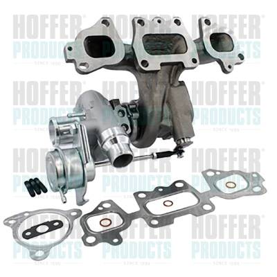 Turbocompresseur, suralimentation HOFFER 6900734