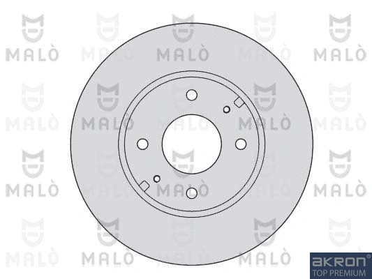Disque de frein AKRON-MALÒ 1110195