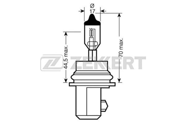 Ampoule, projecteur principal ZEKKERT LP-1007