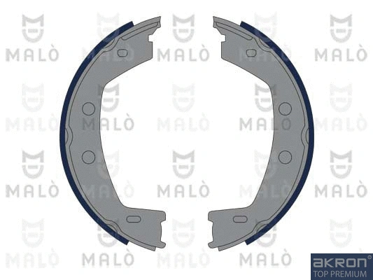 Jeu de mâchoires de frein, frein de stationnement AKRON-MALÒ 1390257