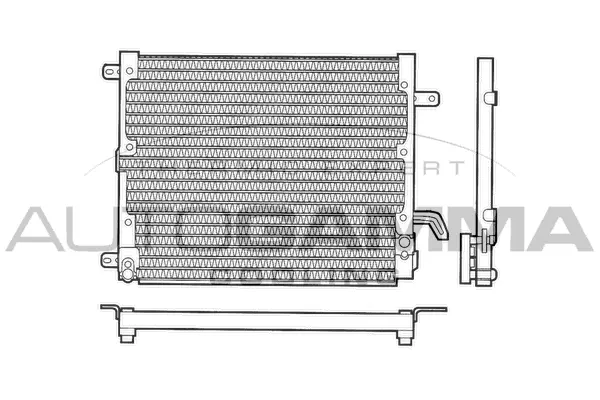 Condenseur, climatisation AUTOGAMMA 103273