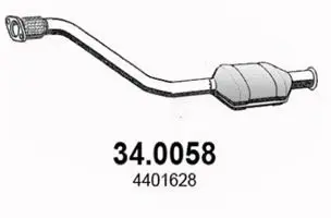 Catalyseur ASSO 34.0058