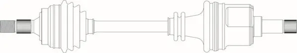 Arbre de transmission GENERAL RICAMBI PE3007