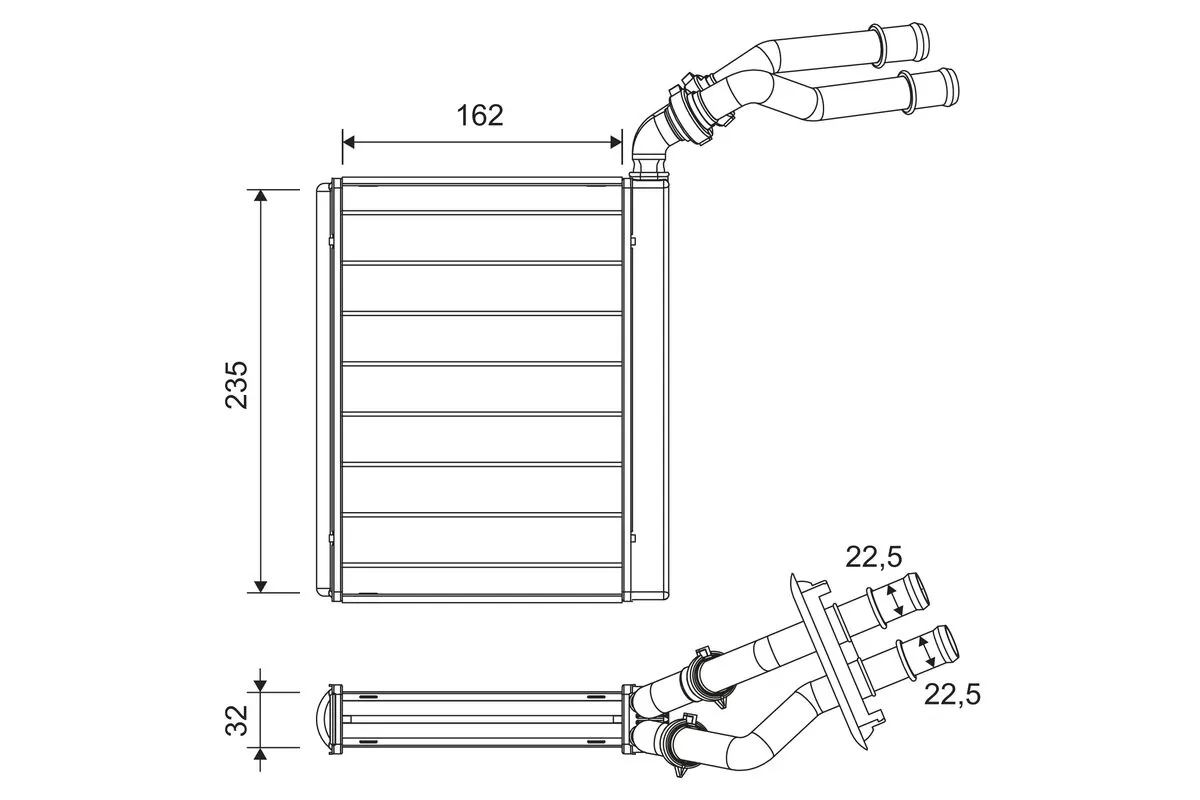 Système de chauffage VALEO 811658