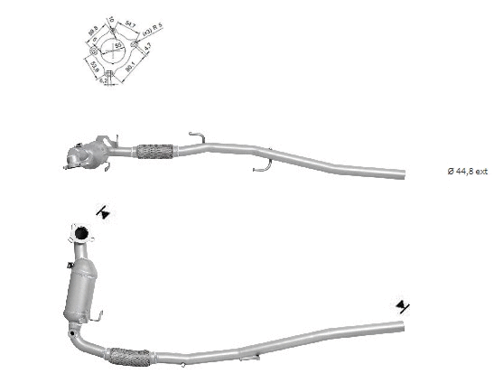 Catalyseur VEGAZ GmbH VK-418