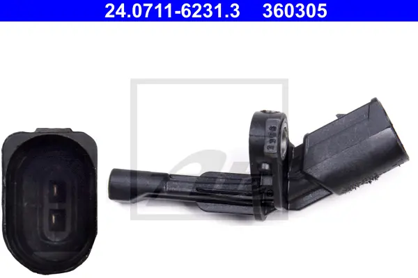 Capteur, vitesse de roue ATE-APAC 24.0711-6231.3