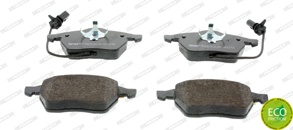 Kit de plaquettes de frein, frein à disque FERODO FDB1496