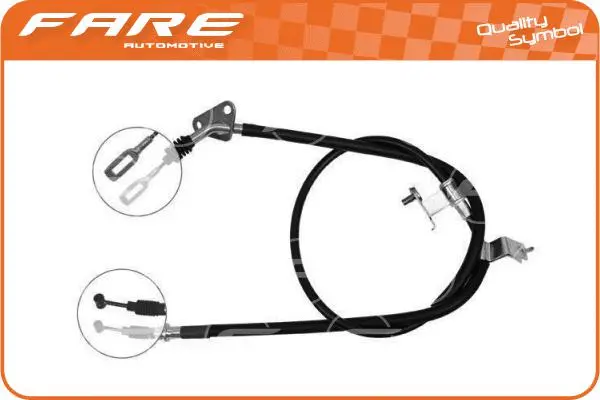 Tirette à câble, frein de stationnement FARE-CO 18460