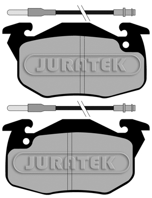 Kit de plaquettes de frein, frein à disque JURATEK JCP729